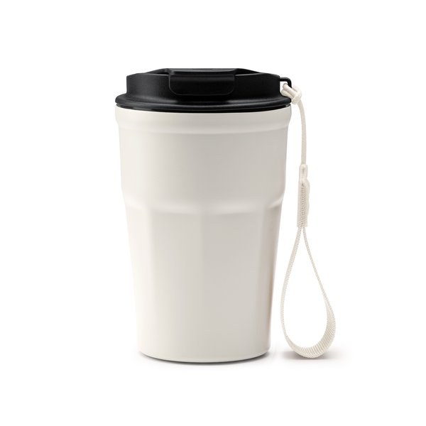 Stamina VA1644 - KEURY O copo térmico de parede dupla em aço inoxidável 304 com revestimento cerâmico garante uma excelente conservação do calor