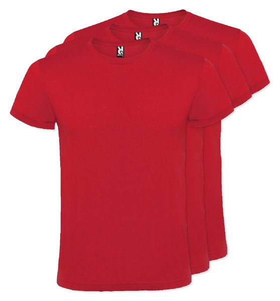 Pack of 3 Roly CA6424 - ATOMIC 150 Tubular short-sleeve t-shirt