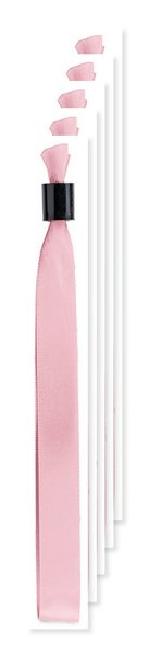 Pack of 5 Egotier 94970 - Tamper proof satin bracelet