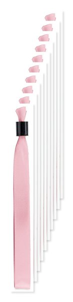 Pack of 10 Egotier 94970 - Tamper proof satin bracelet