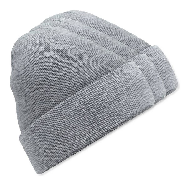 Pack of 3 Beechfield BF045 - Cozy Windproof Unisex Beanie with Secure Flap