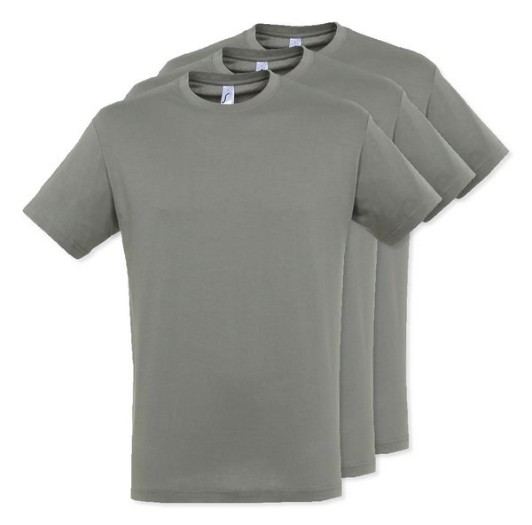 Pack de 3 SOLS 11380 - REGENT T Shirt Unissexo De Gola Redonda
