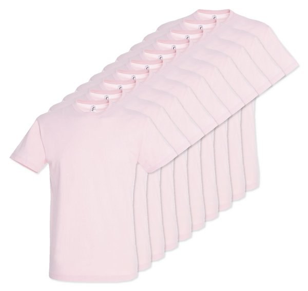 Pack of 10 SOLS 11380 - REGENT Unisex Round Collar T Shirt