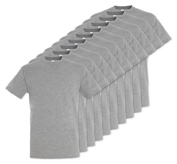 Pack of 10 SOLS 11380 - REGENT Unisex Round Collar T Shirt