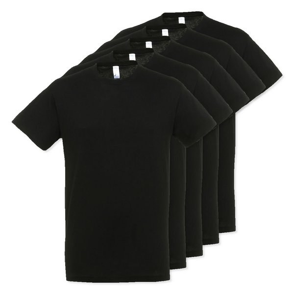 Pack of 50 SOLS 11380 - REGENT Unisex Round Collar T Shirt