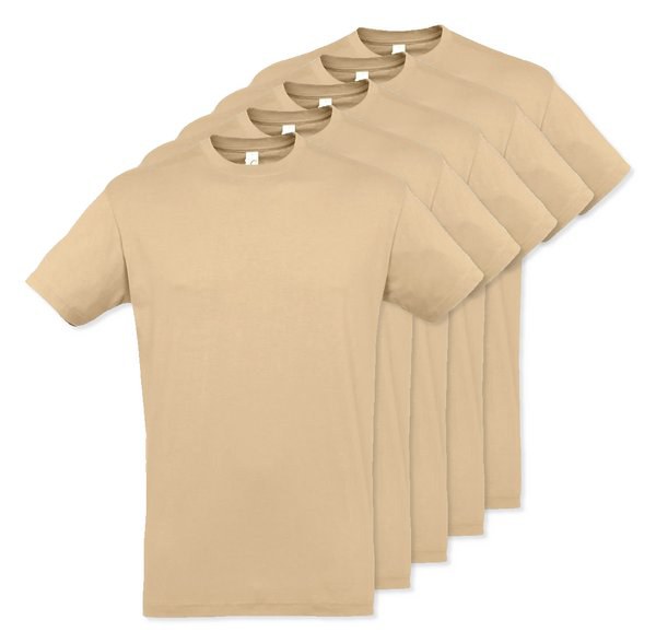 Pack of 50 SOLS 11380 - REGENT Unisex Round Collar T Shirt