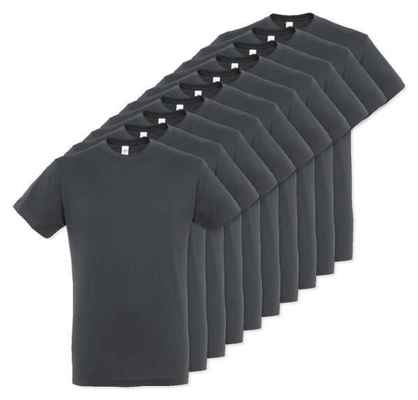 Pack of 100 SOLS 11380 - REGENT Unisex Round Collar T Shirt