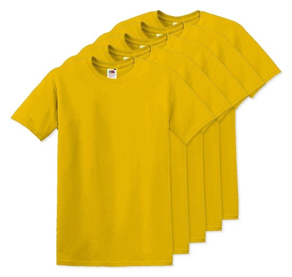 Pack de 50 Fruit of the Loom SC6 - T-Shirt Original Screen Stars