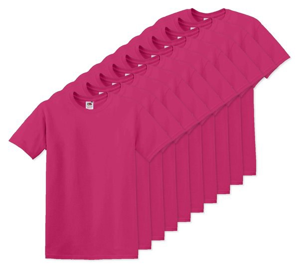 Pack de 100 Fruit of the Loom SC6 - T-Shirt Original Screen Stars