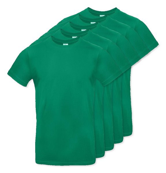 Pack de 50 B&C BC03T - Camiseta masculina 100% algodão
