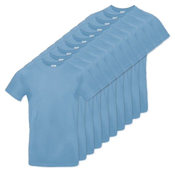 Pack de 100 B&C BC03T - Camiseta masculina 100% algodão