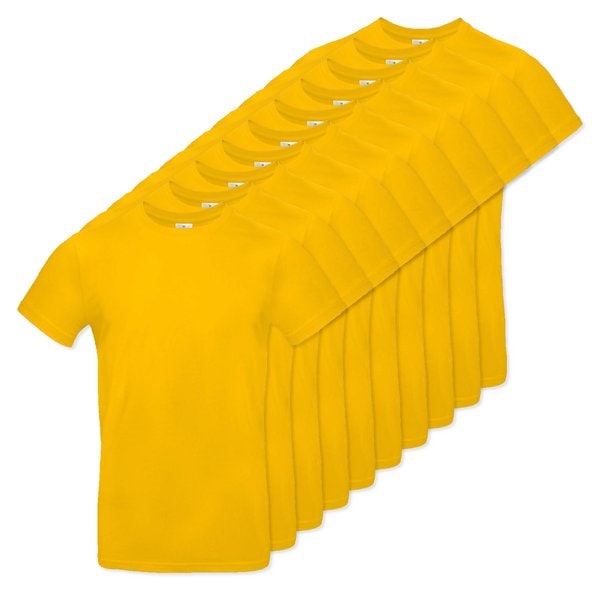 Pack of 100 B&C BC03T - Mens Modern Ringspun Cotton T-Shirt