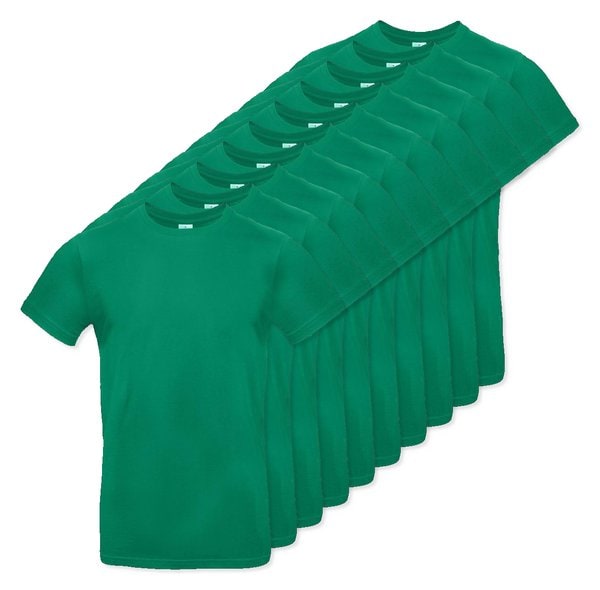 Pack de 100 B&C BC03T - Camiseta masculina 100% algodão