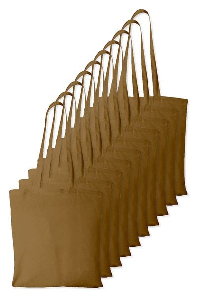 Pack de 100 Westford mill WM101 - Bolsa de Algodão Personalizável para Ombro
