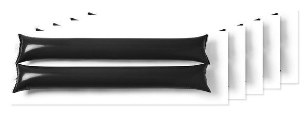Pack of 5 Stamina PF3106 - JAMBOREE Set of two inflatable and reusable cheer batons in LDPE