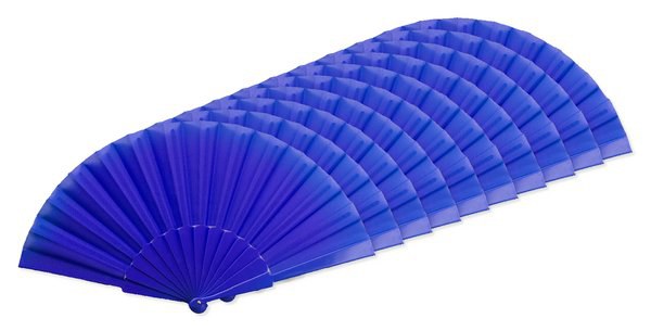 Pack de 10 Stamina PF3110 - ALBERO Leque com varas em plástico e tecido em poliéster