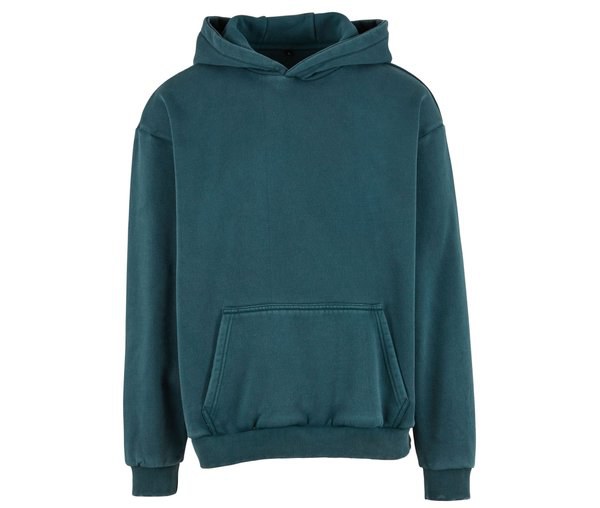 BUILD YOUR BRAND BY294 - STONEWASH HEAVY HOODIE