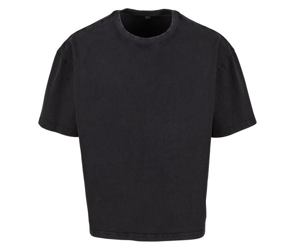 Build Your Brand BY435 - Camiseta vintage cropped oversized