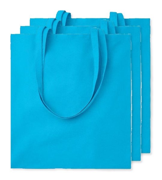 Pack of 30 GiftRetail MO9268 - COTTONEL COLOUR Eco-Friendly 140gsm Cotton Shopping Tote Bag