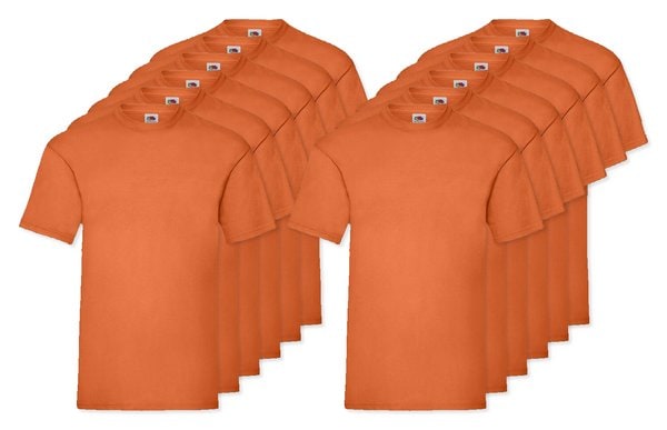 Pack de 12 Fruit of the Loom SC230 - Valueweight T (61-036-0)