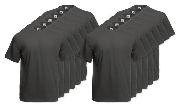 Pack de 12 Fruit of the Loom SC230 - Valueweight T (61-036-0)