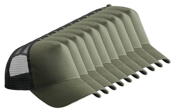 Pack of 24 Beechfield BF640 - Beechfield American Style Mesh Trucker Cap
