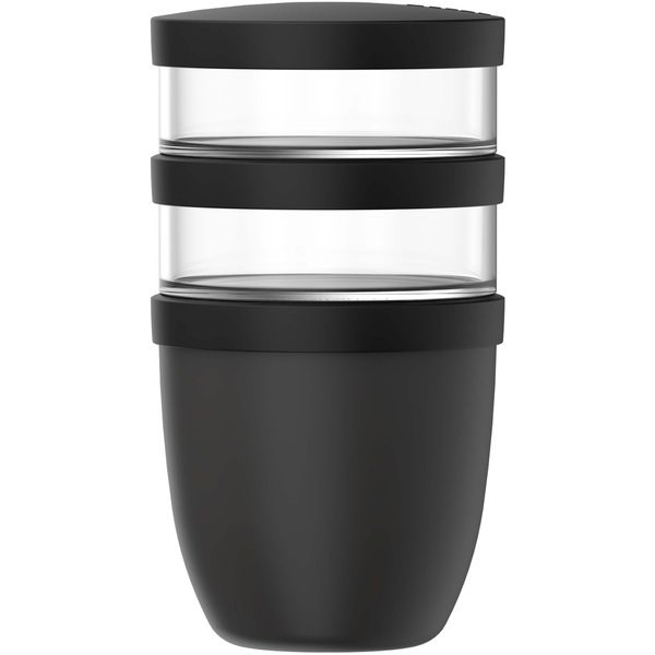 Mepal 113143 - Conjunto de 3 marmitas térmicas para almoço: 500 ml + 2 x 200 ml "Mepal Ellipse"