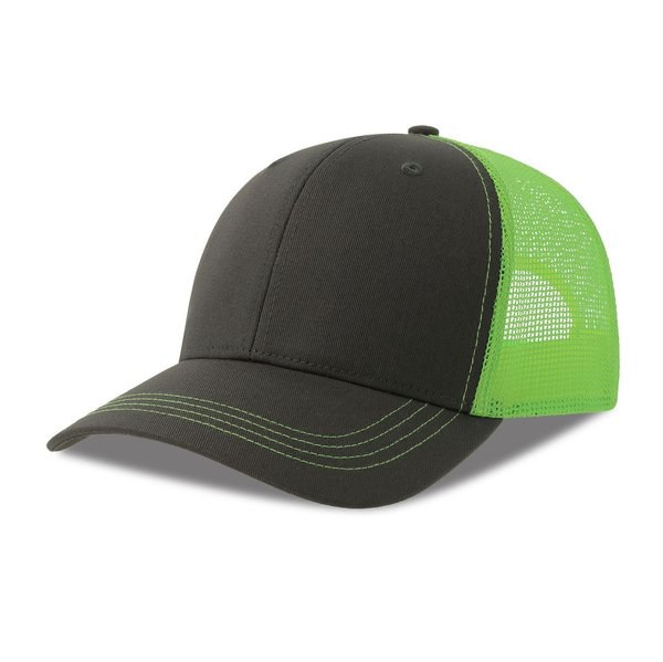 ATLANTIS HEADWEAR AT256 - Eco-Friendly Mesh Trucker Cap with Organic Cotton