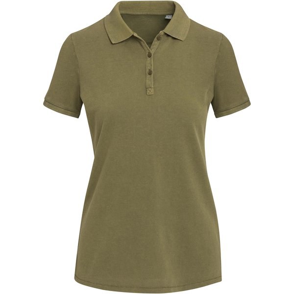 Elevate 39568 - Polo feminino pré-lavado de 200 g/m2 "Calgary"