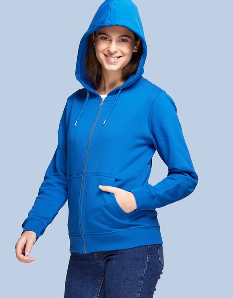 Les Filosophes MONTAIGNE - Unisex Organic Cotton Zipped Hoodie Made in France