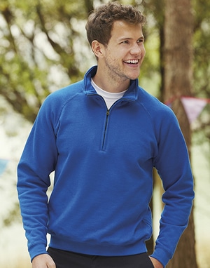 Fruit of the Loom 62-114-0 - Sweatshirt Homem Com Ziper