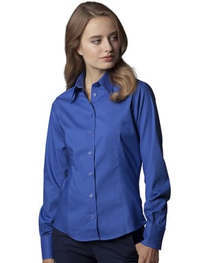 Kustom Kit KK702 - Camisa Mulher KK702 Oxford Corporate Manga Comprid