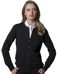 Kustom Kit KK355 - Women's Arundel crew neck cardigan long sleeve