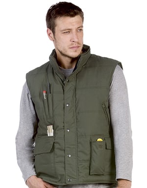 B&C Explorer - Colete Multibolsos Explorer Bodywarmer