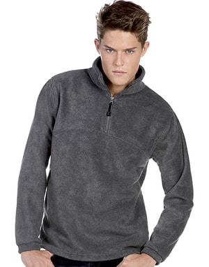 B&C Highlander + - 1/4 Zip Fleece Top
