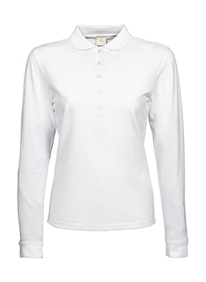 Ladies Luxury LS Stretch Polo