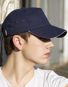 Result Headwear RC72 - Boné Sandwich RC72 Printers Plush Cotton 5 Panéis