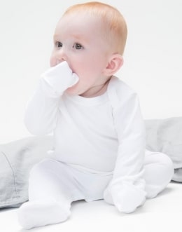 BabyBugz BZ35 - Organic Sleepsuit with Scratch Mitts