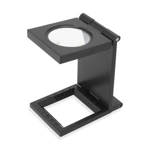 Stamina TO0104 - SHERLOCK 7x fold-out thread counting magnifier with built-in measuring ruler