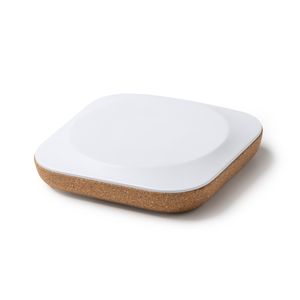 Stamina CR2987 - YARBO Wireless charger with structure in recycled ABS and natural cork