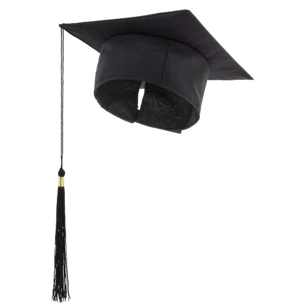 Claps 16044 - Classic Polyester Graduation Cap for Adults