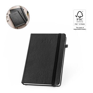 A5 diary in water-based PU - Egotier 96219