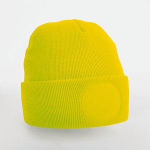 Beechfield B446 - Gorro com patch redondo