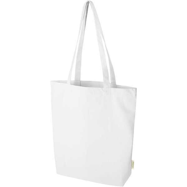 Saco de fundo largo de 11 L em material de produção biológica e OCS de 180 g/m² Odisha