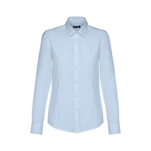 TH Clothes 11176 - Camisa oxford de manga comprida para senhora