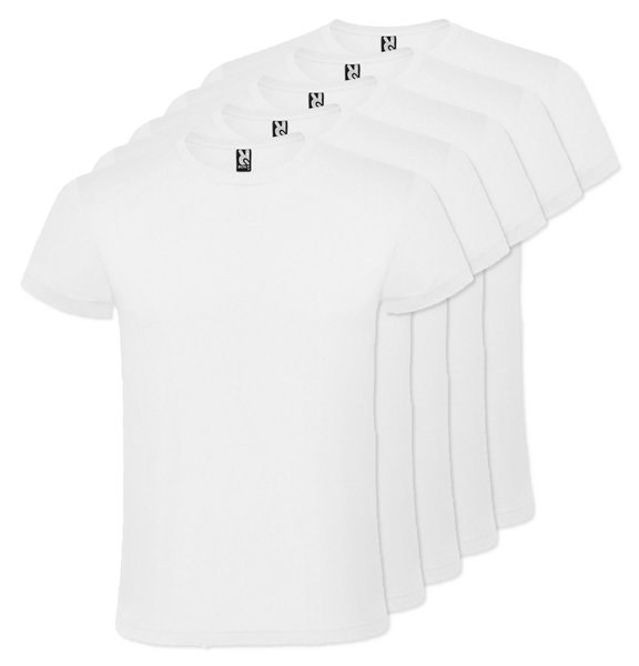 Pack of 5 Roly CA6424 - ATOMIC 150 Tubular short-sleeve t-shirt