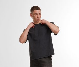 Build Your Brand BY435 - Camiseta vintage cropped oversized