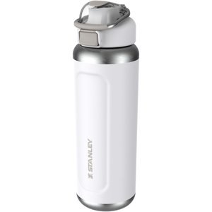 Stanley® 100980 - Garrafa de água isolada em aço inoxidável reciclado Stanley Classic Wellspring 710 ml
