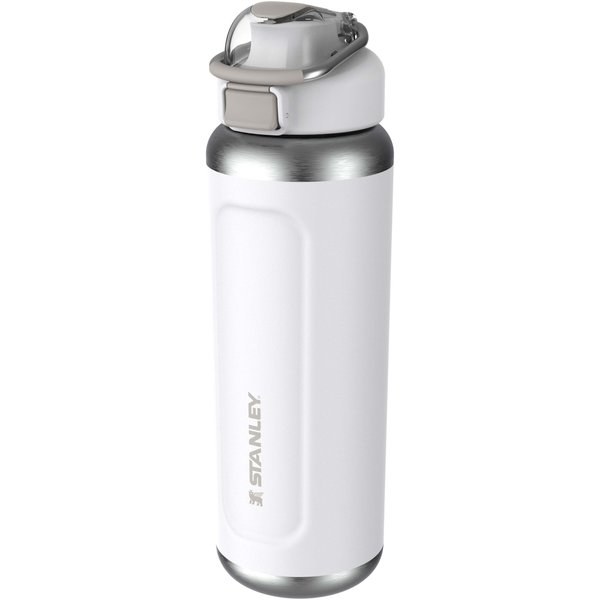 Stanley® 100980 - Garrafa de água isolada em aço inoxidável reciclado Stanley Classic Wellspring 710 ml