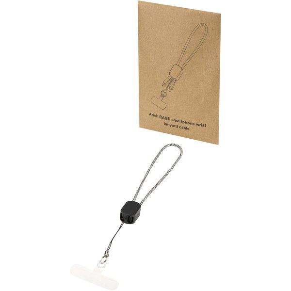 Cordão de pulso reciclado Arich RCS com cabo de carregamento Tipo C de 20 W integrado - EgotierPro 124493